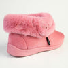 Hush Puppies Sharon Fur Top Slippers - Pink-Soft Style by Hush Puppies-Buy shoes online