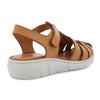 Hush Puppies Shilah Leather Closed Toe Sandal - Tan