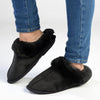 Hush Puppies Virginia Open Back Slippers - Black-Soft Style by Hush Puppies-Buy shoes online