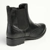 Hush Puppies Zoey Leather Ankle Boot - Black-Soft Style by Hush Puppies-Buy shoes online