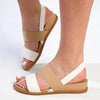 Hush Puppies Zura Leather Strap Sandals - White