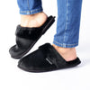 Hush Puppy Lunara Slippers - Black-Soft Style by Hush Puppies-Buy shoes online