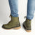 Hush Puppy Marteni ll Leather Boot - Olive-Hush Puppy-Buy shoes online