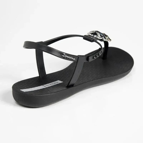 Ipanema Abby Glam Thong Sandals - Black