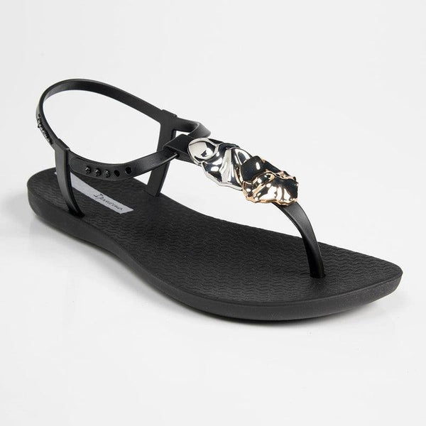 Ipanema Abby Glam Thong Sandals - Black-Ipanema-Buy shoes online