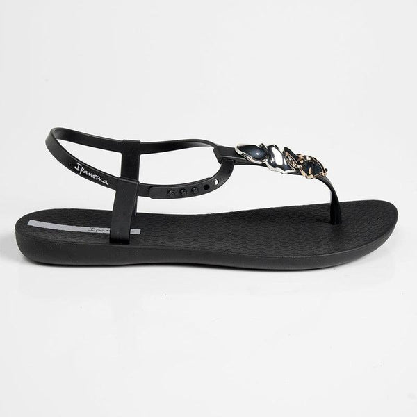 Ipanema Abby Glam Thong Sandals - Black-Ipanema-Buy shoes online