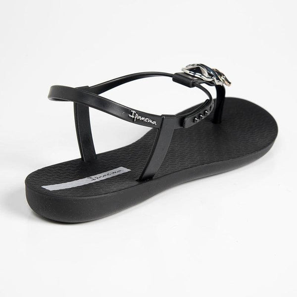 Ipanema Abby Glam Thong Sandals - Black-Ipanema-Buy shoes online