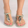 Ipanema Abby Glam Thong Sandals - Green-Ipanema-Buy shoes online