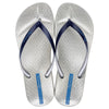 Ipanema Anatomica Slip On Sandal - Silver/Blue-Ipanema-Buy shoes online