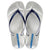 Ipanema Anatomica Slip On Sandal - Silver/Blue-Ipanema-Buy shoes online