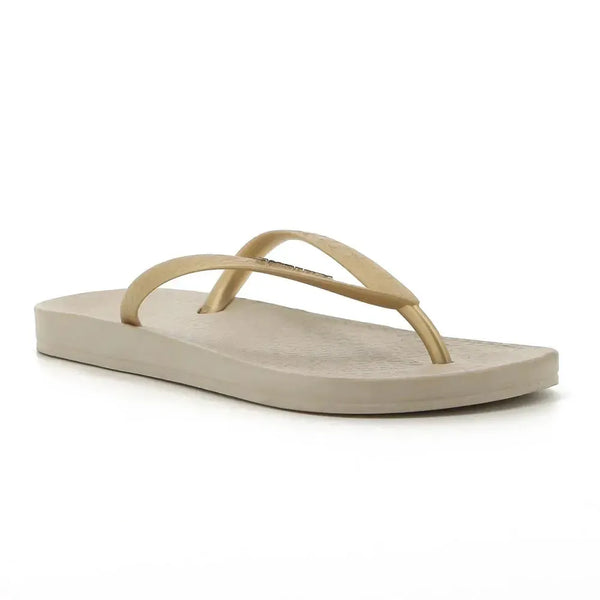 Ipanema Anatomica Thong Sandal - Beige/Gold