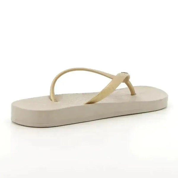 Ipanema Anatomica Thong Sandal - Beige/Gold