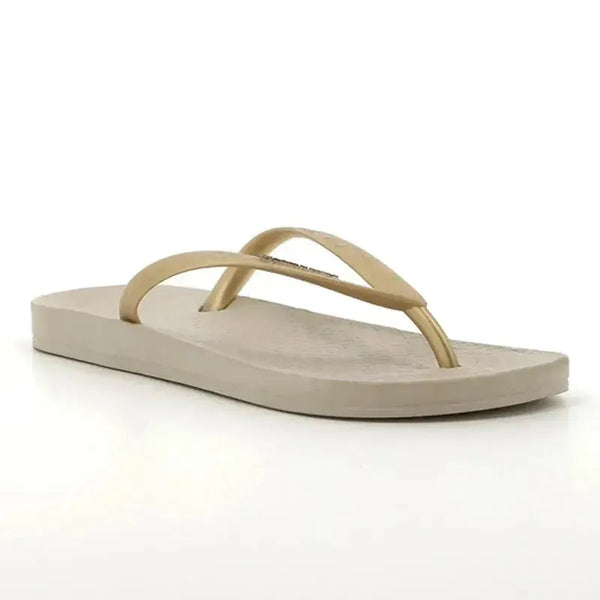 Ipanema Anatomica Thong Sandal - Beige/Gold
