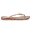 Ipanema Animal Chic Flip Flop Sandal - Pink Rose