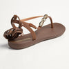 Ipanema Ankle Wrap Thong Sandals - Brown-Ipanema-Buy shoes online