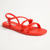 Ipanema Aspen Ladies Backstrap Sandals - Red-Ipanema-Buy shoes online