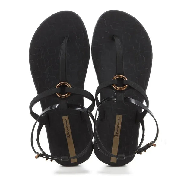 Ipanema Atena Sand Sandals - Black/Beige