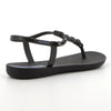 Ipanema Back-Strap Knotted Thong Sandals - Black-Ipanema-Buy shoes online