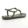 Ipanema Back-Strap Knotted Thong Sandals - Green-Ipanema-Buy shoes online