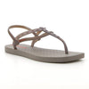 Ipanema Back Strap Sandals - Grey / Silver-Ipanema-Buy shoes online