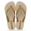 Ipanema Brasil Flip Flop - Gold