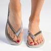 Ipanema Celebrate Thong Sandals - Grey/Silver-Ipanema-Buy shoes online