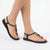 Ipanema Class Dialy Twisted Slingback Sandal - Black Grey