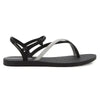 Ipanema Class Elegant Sandal - Black Silver