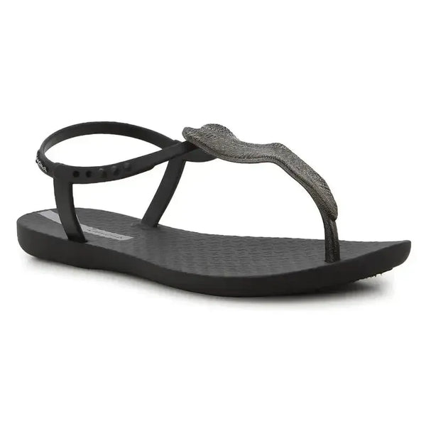 Ipanema Class Floral Slingback Sandal - Black