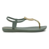 Ipanema Class Floral Slingback Sandal - Green Gold