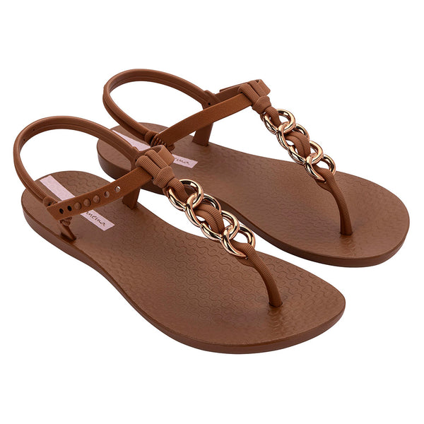 Ipanema Class Liz Sandal - Brown/Gold