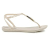 Ipanema Class Lush Trimmed Slingback Sandal - Beige Gold