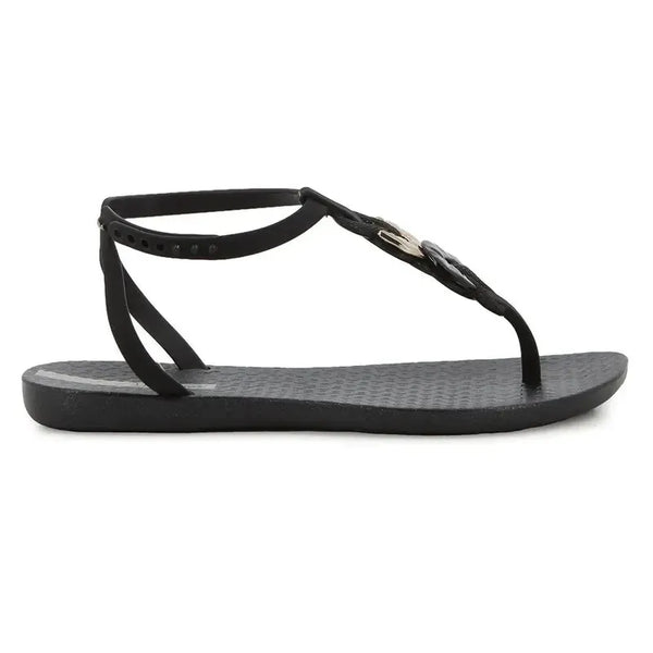 Ipanema Class Lush Trimmed Slingback Sandal - Black Gold