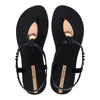Ipanema Class Luxury Sandal - Black/Gold