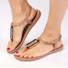 Ipanema Class Modern Slingback Sandal - Brown Bronze