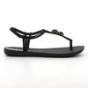 Ipanema Class Spheres Slingback Thong Sandals - Black / Silver
