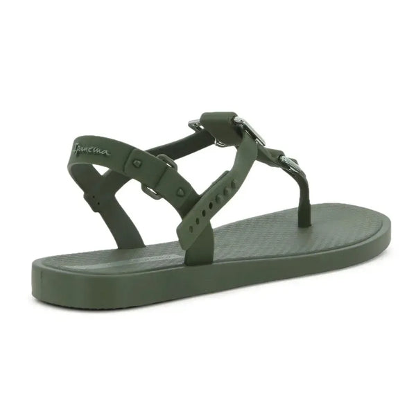 Ipanema Class Urbane Sandals - Green Metal