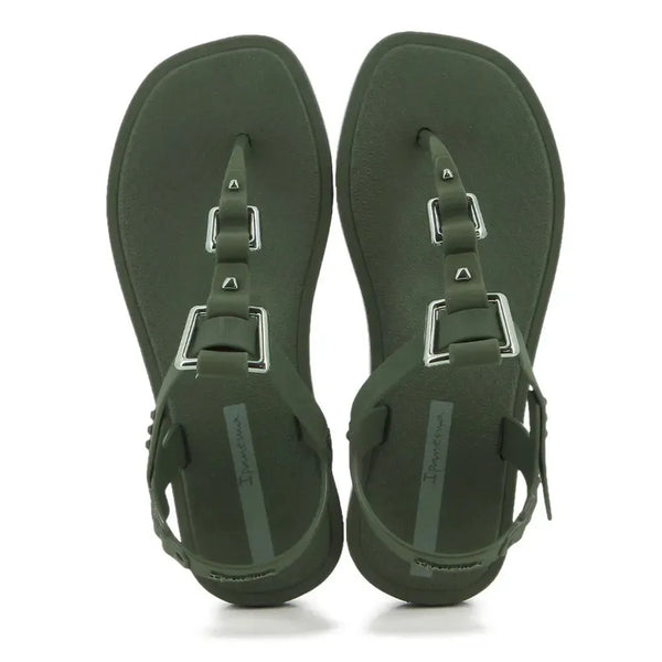 Ipanema Class Urbane Sandals - Green Metal