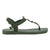 Ipanema Class Urbane Sandals - Green Metal