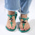 Ipanema Diamond Glam Thong Sandals - Green-Ipanema-Buy shoes online