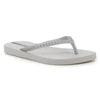 Ipanema Essence Flip Flop With Studs - Grey Silver