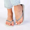 Ipanema Essence Flip Flop With Studs - Grey Silver