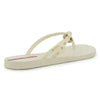 Ipanema Fashion Elo Slip Flop With Studs - Beige/Gold