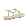 Ipanema Fundo Do Mar Sandal - Beige/Gold