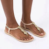 Ipanema Fundo Do Mar Sandal - Beige/Gold