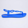 Ipanema Gigi Modern Braided Thong Sandals - Blue-Ipanema-Buy shoes online