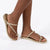 Ipanema Glam Toe Ring Sandal - Beige/Gold