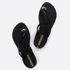 Ipanema Glam Toe Ring Sandal - Black