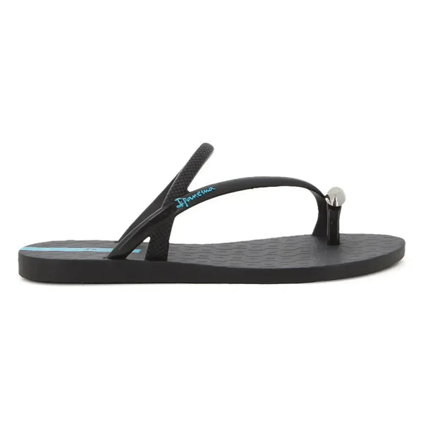Ipanema Glam Toe Ring Sandal - Black/Blue