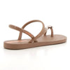 Ipanema Glam Toe Ring Slingback Sandal - Brown Rose
